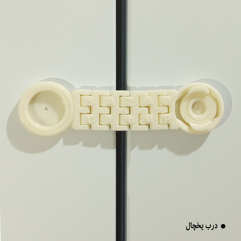 قفل درب کابینت سازا مدل SPL02-SE بسته دو عددی