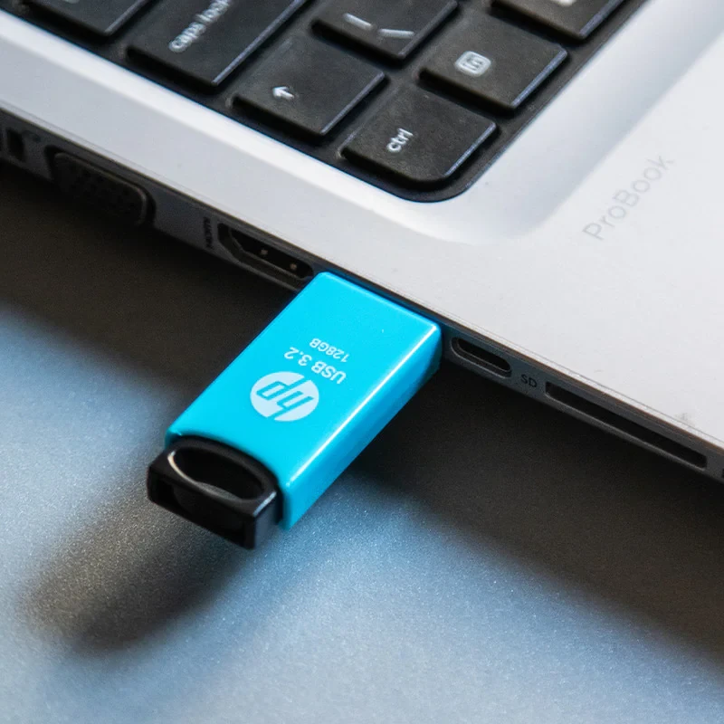 فلش مموری اچ‌ پی مدل 712W ظرفیت 128 گیگابایت با رابط USB 3.2