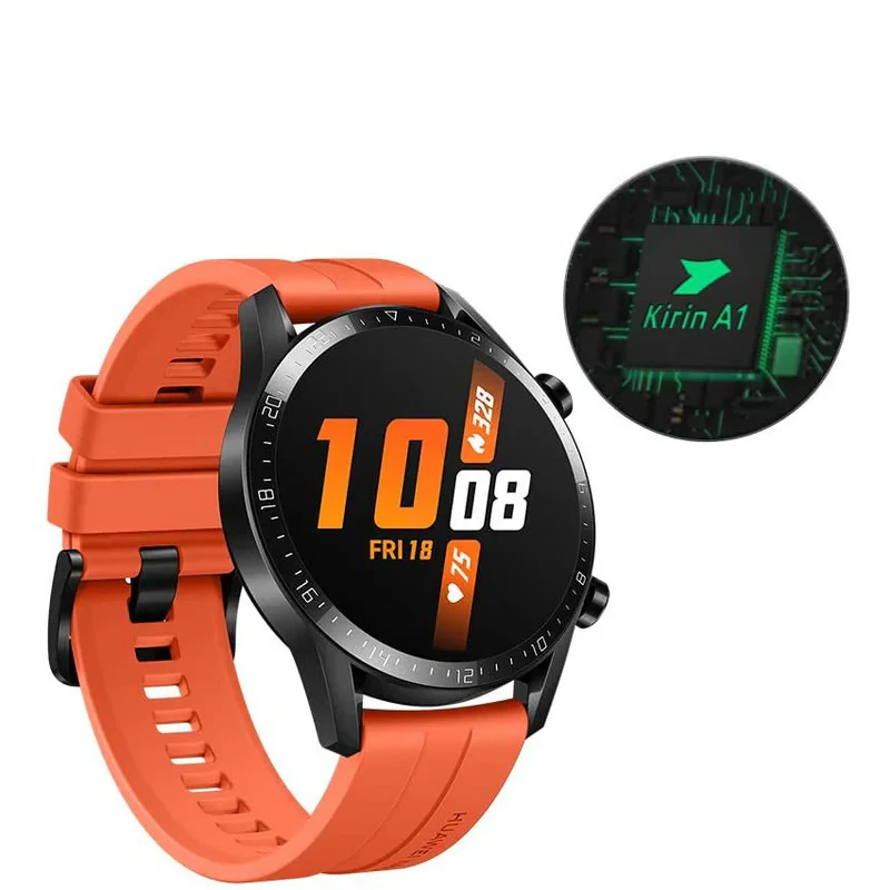ساعت هوشمند هوآوی مدل WATCH GT 2 LTN-B19 46 mm بند لاستیکی