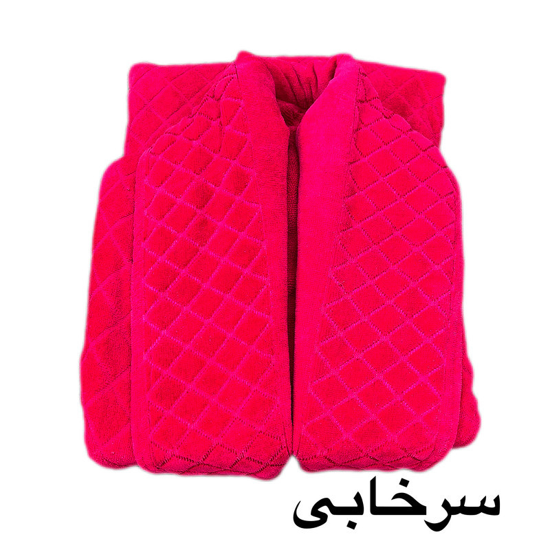 حوله پالتویی آقای کاریزما مدل شطرنجی سایز 135
