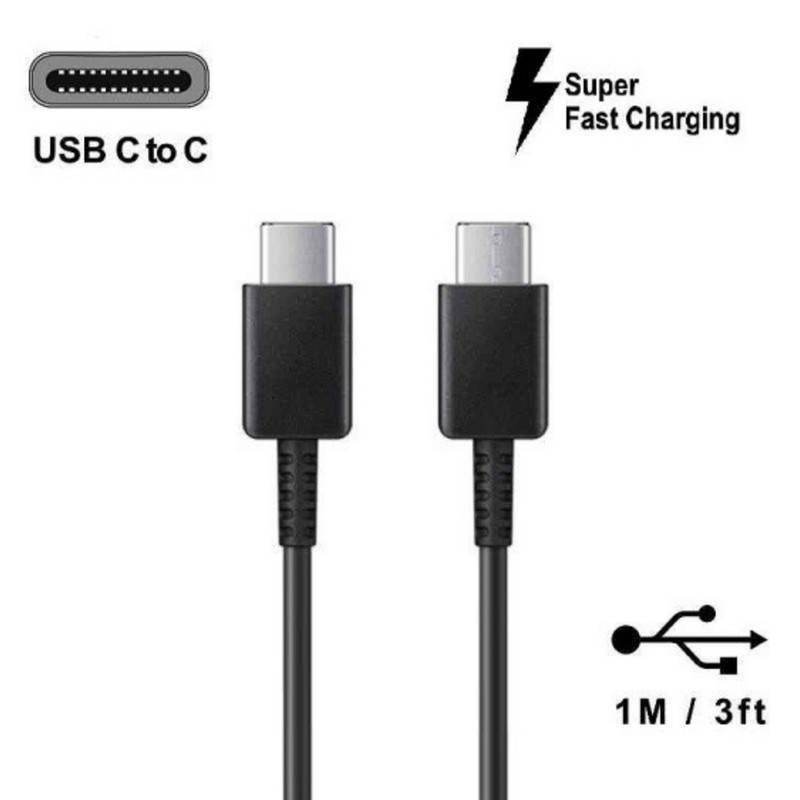 کابل USB-C اچ تی ام مدل A1 طول یک متر