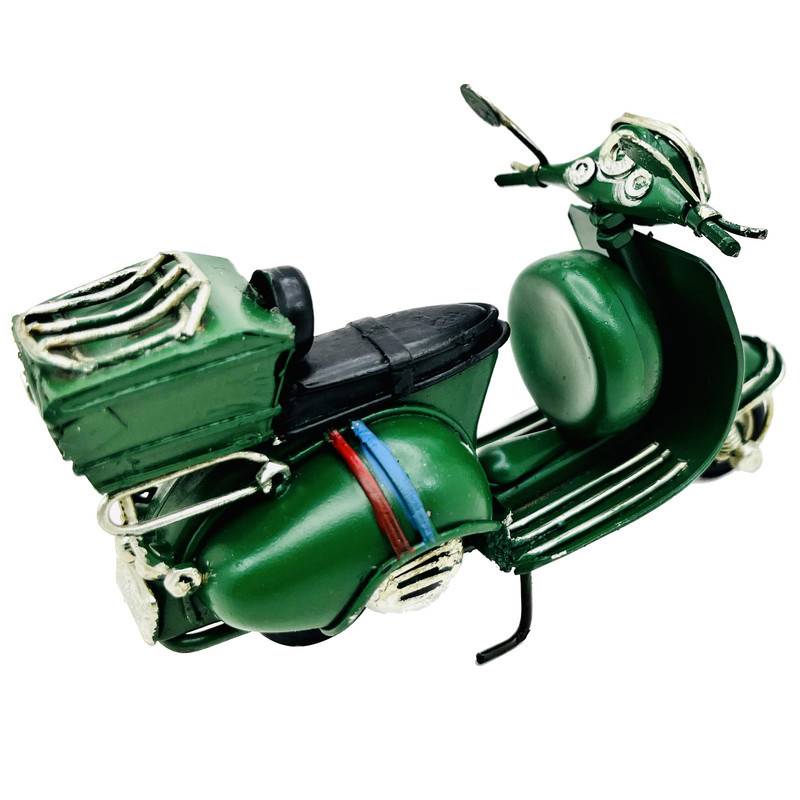 ماکت دکوری مدل موتور وسپا طرح فلزی کد 800.3