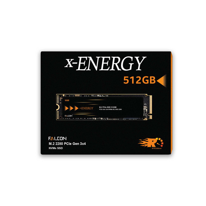 اس اس دی اینترنال PCIe Gen3 x4 ایکس انرژی مدل FALCON ظرفیت 512 گیگابایت