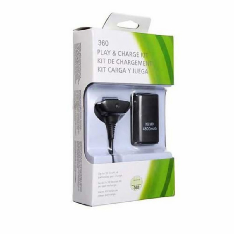 باتری و شارژر دسته بازی ایکس باکس 360 مدل X_PLUS