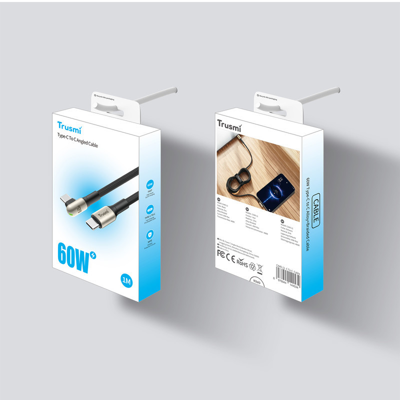 کابل تبدیل USB-C تراسمی مدل °90-CA49-11 طول 1متر