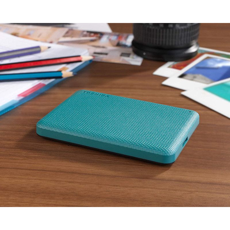 هارد اکسترنال توشیبا مدل Canvio Advance ظرفیت یک ترابایت دارای رابط USB Type-A 3.2