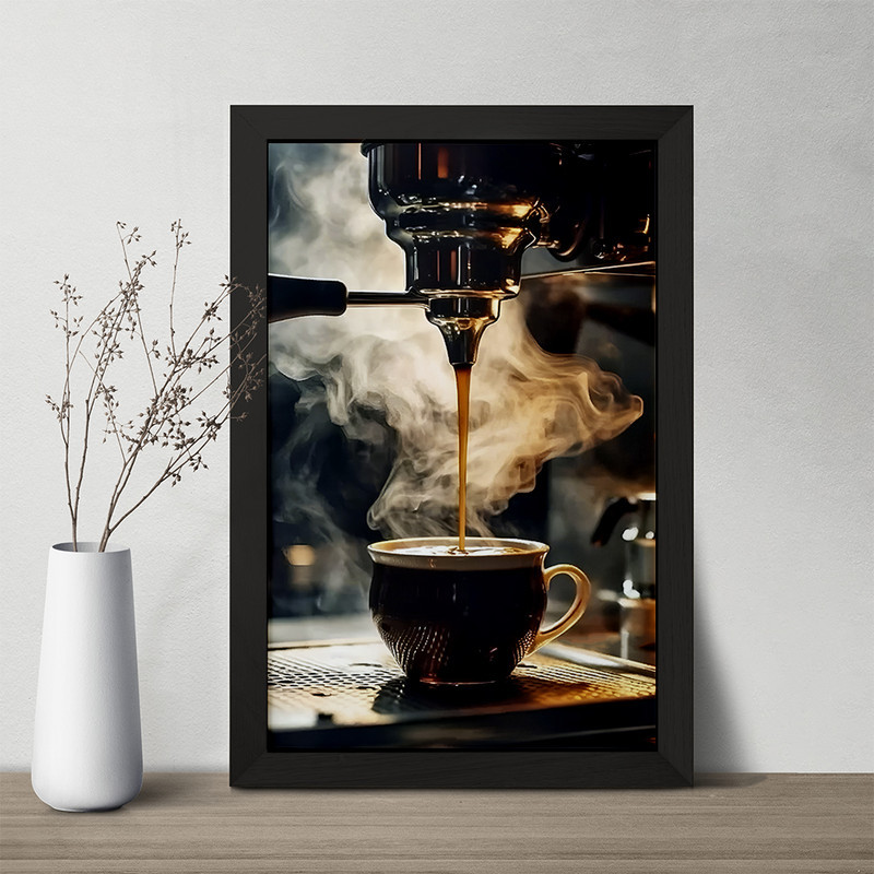 تابلو خندالو مدل قهوه (Coffee) کد F5918