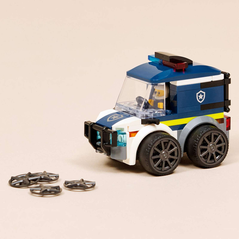 لگو ۷۱ تکه سری City مدل Police Truck کد 60481