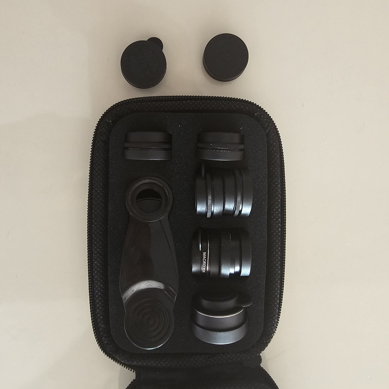 لنز کلیپسی موبایل مدل XH-1001 مجموعه 10 عددی