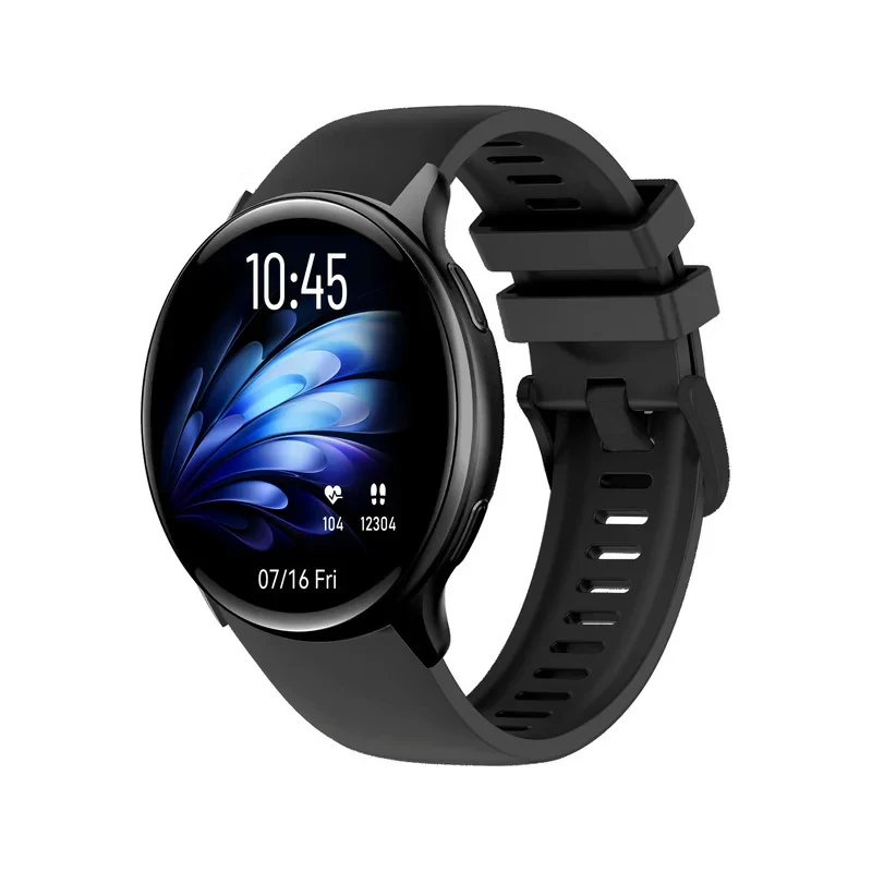 ساعت هوشمند 45 میلیمتری والدوس مدل VG53 pro با بند سیلیکونی