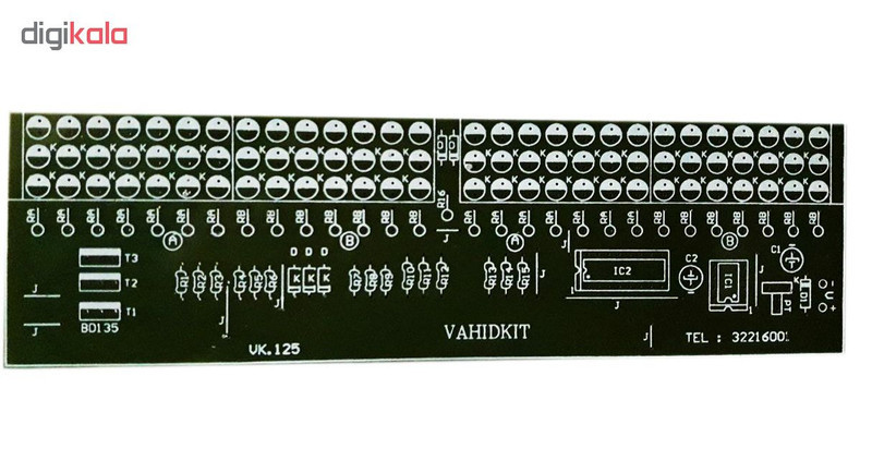 کیت آموزشی وحید کیت مدل چشمک زن پلیسی 2 کد v.k 125