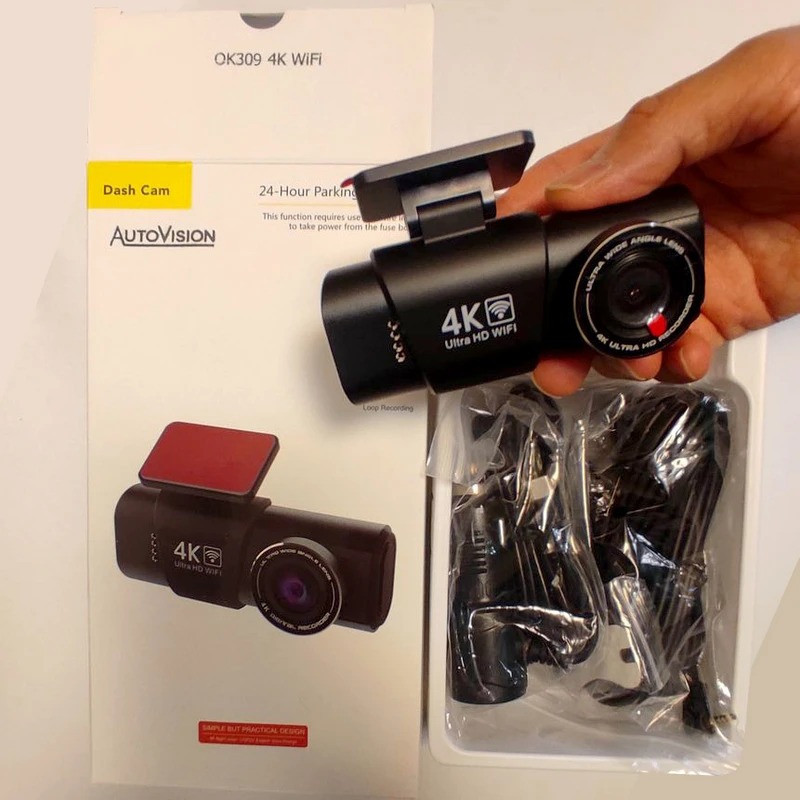 دوربین ثبت وقایع خودرو اتوویژن مدل Autovision 507 به همراه دوربین عقب