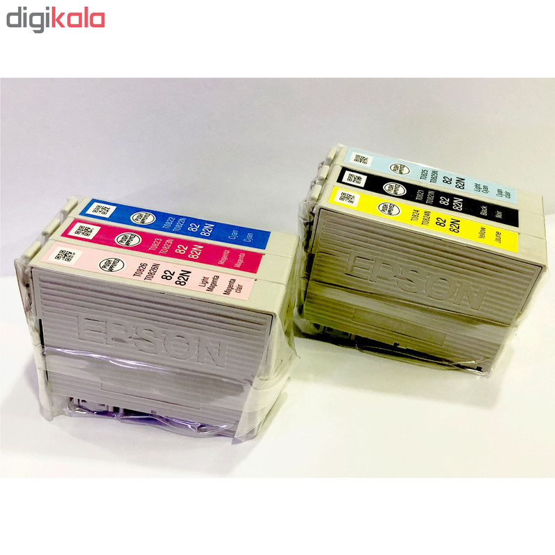 پک کامل کارتریج اپسون مدل T082