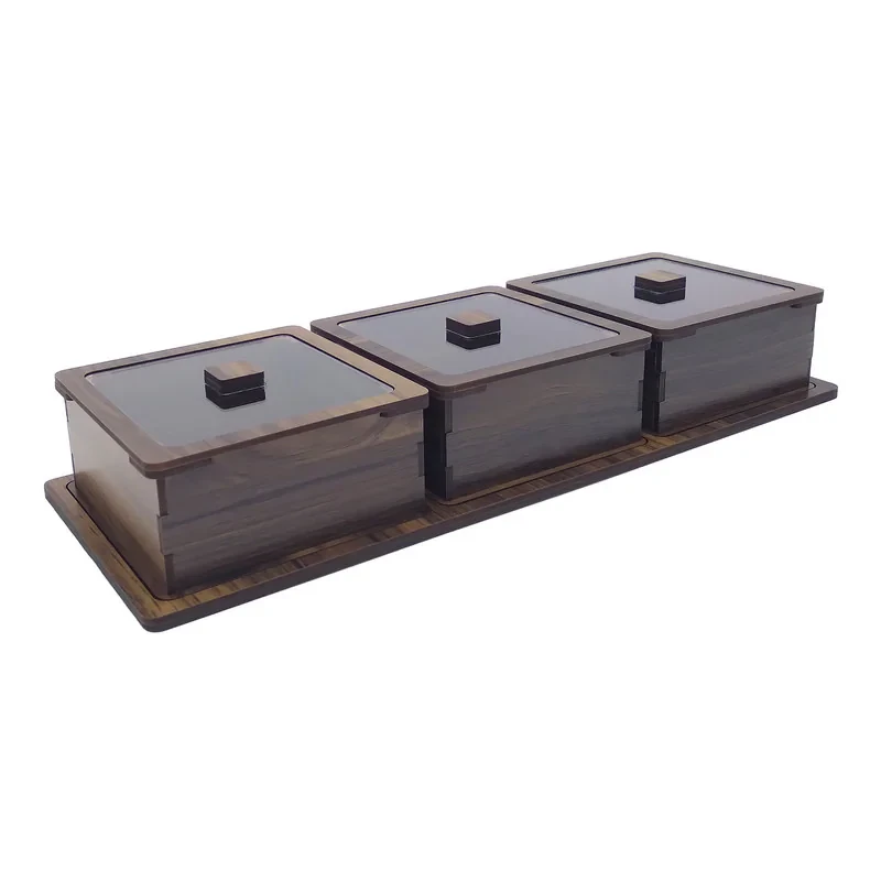 جعبه پذیرایی تکچین کالا مدل LZ-6