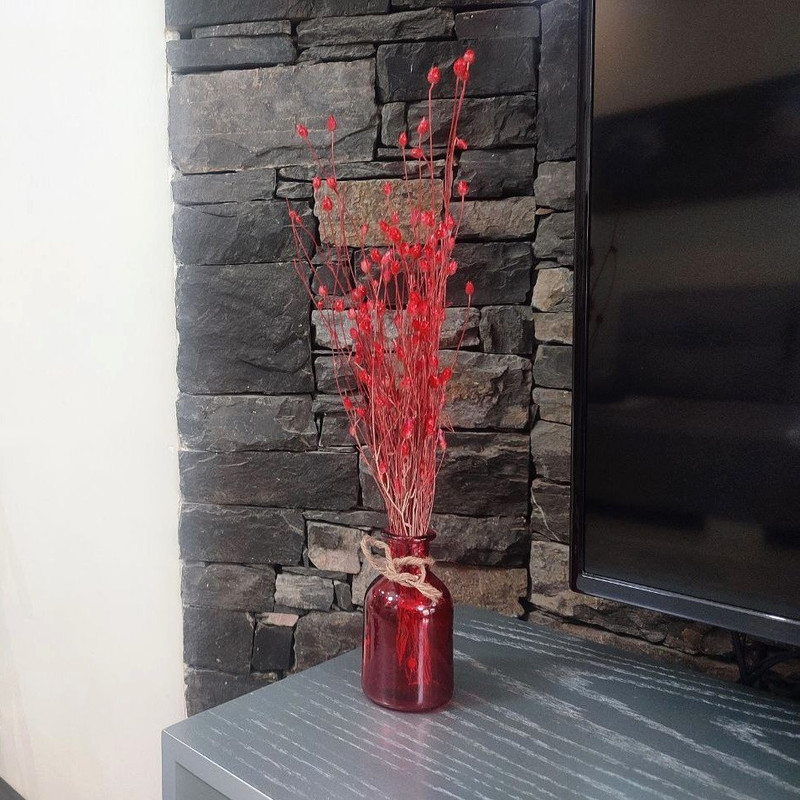 گلدان دکوری شیشه‌ای رنگی نسیم مدل 02 بسته دو عددی با ارتفاع 13 سانتی‌متر، قطر گلوگاه 2.5 سانتی‌متر، مناسب دکوراسیون و نگهداری گیاهان با قابلیت نظافت با دستمال خشک