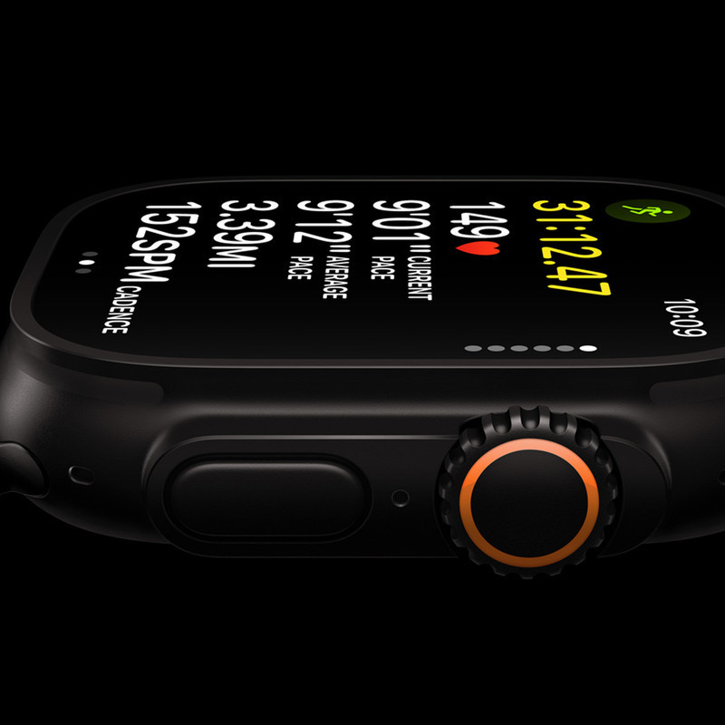 ساعت هوشمند 49 میلی متری اپل مدل Ultra 3 Natural Titanium Case با بند Trail
