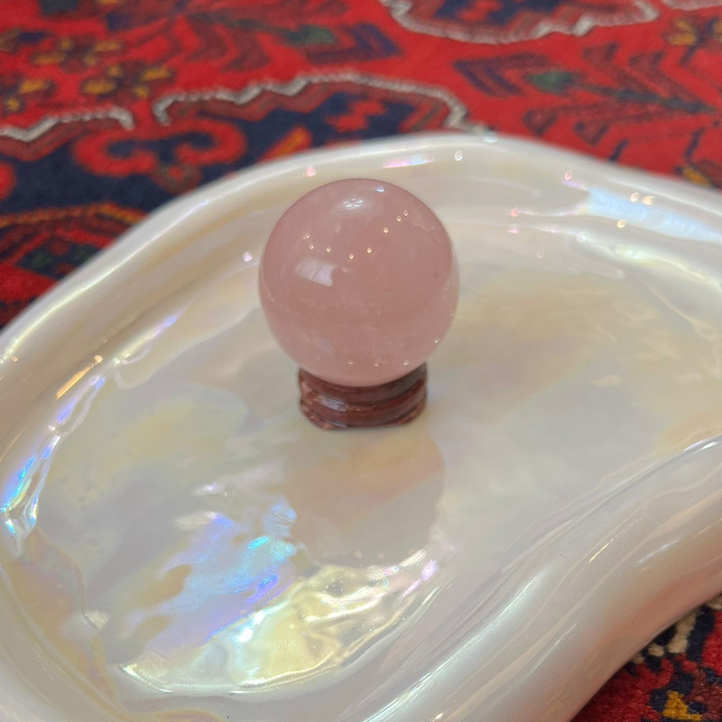 سنگ راف مدل گوی رزکوارتز A