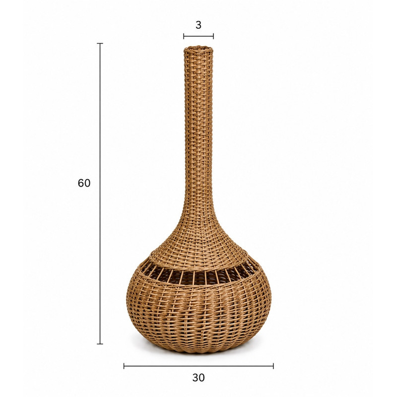 گلدان مدل حصیری کد R1024