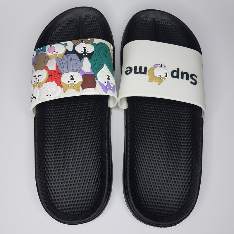دمپایی مردانه مدل گرگ طرح SUPME کد MH261 WTE