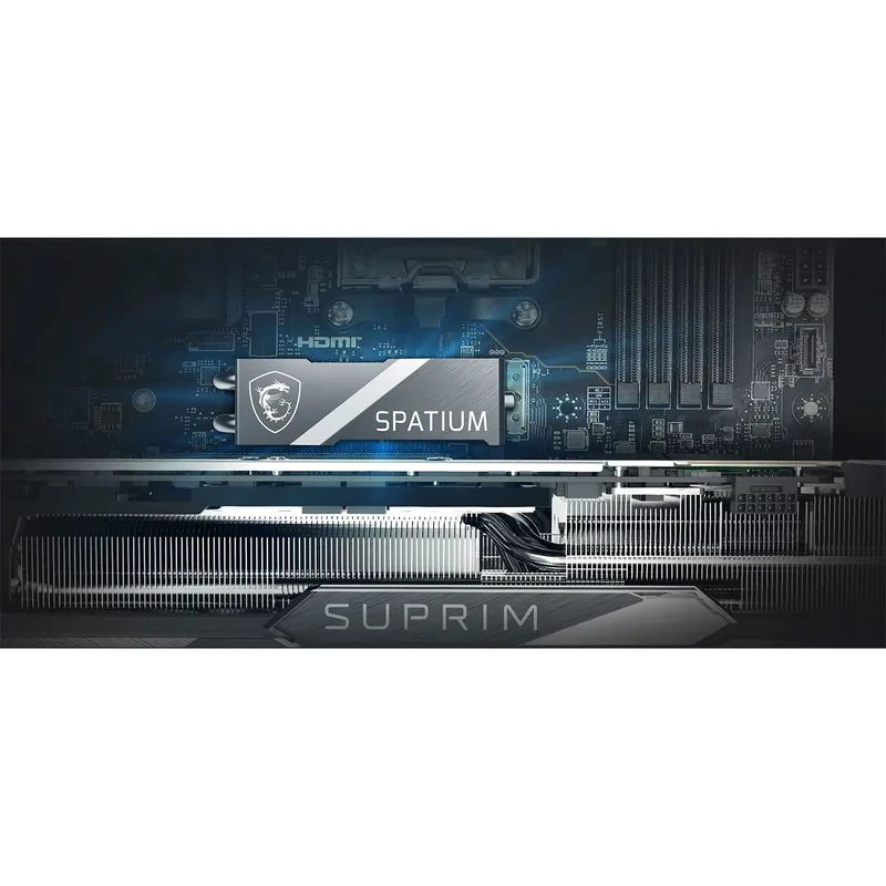 اس اس دی اینترنال PCIe Gen5 x4 ام اس آی مدل SPATIUM M570 PRO FROZR ظرفیت 2 ترابایت
