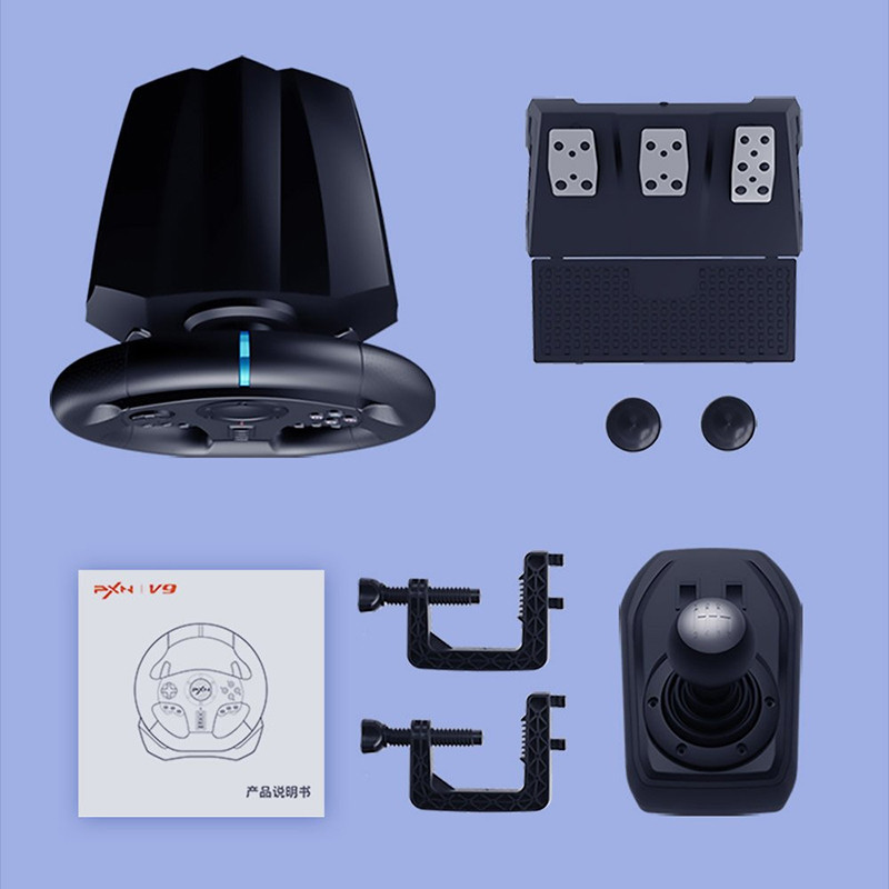 گجت دسته فرمان بازی پی ایکس ان  مدل V9