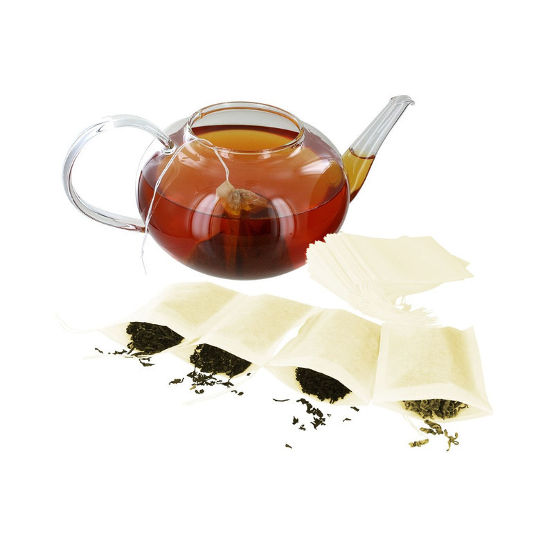 فیلتر چای مدل نخ دار کاغذی پردیس بسته 50 عددی