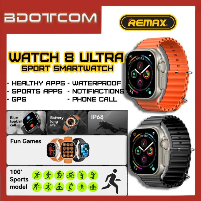 ساعت هوشمند ریمکس مدل WATCH8 ULTRA