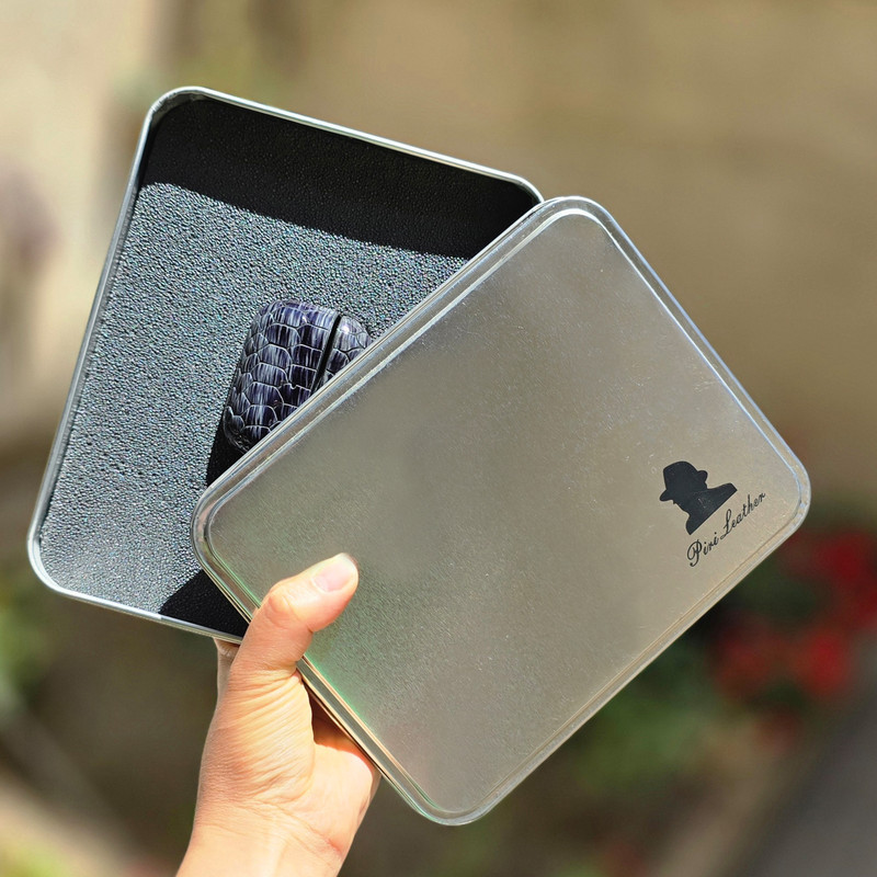 کاور صنایع چرم پیری مدل PL13 مناسب برای کیس اپل AirPods Pro 2 به همراه آویز