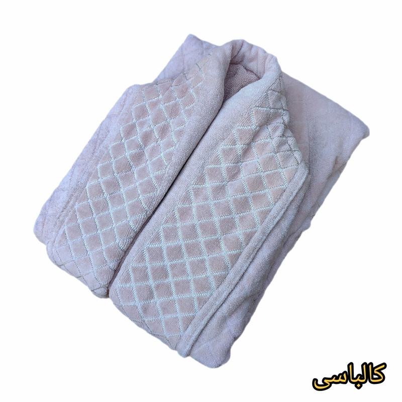 حوله پالتویی پاموک طرح تنپوش شطرنجی سایز 135