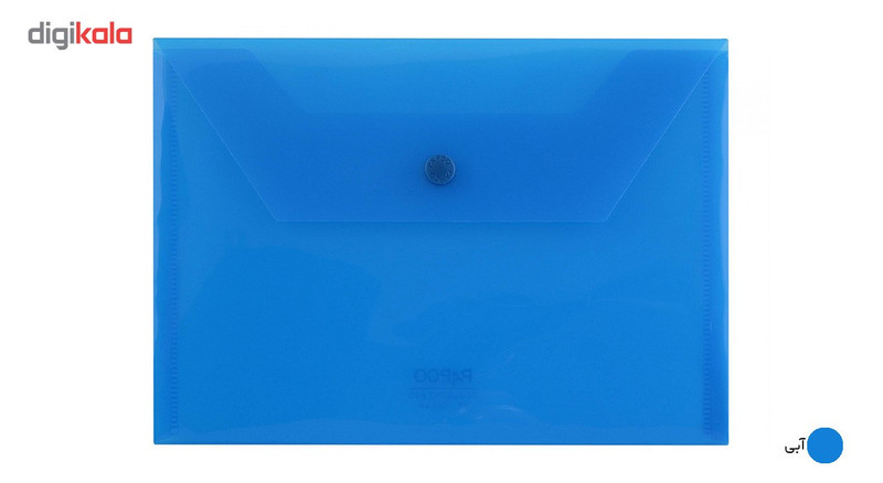 پوشه دکمه دار پاپکو کد B5-ClearM سایز A5