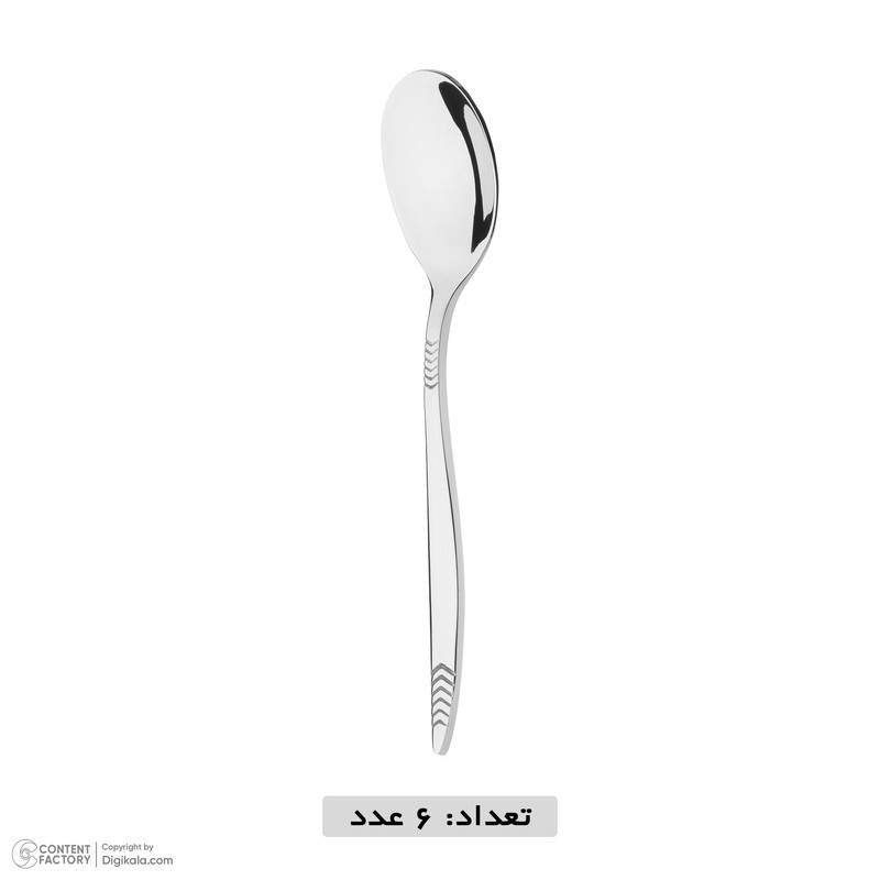 قاشق چای خوری بیوتی هوم مدل 141 بسته 6 عددی