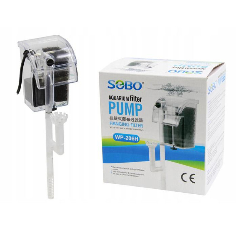 فیلتر آکواریوم سوبو مدل WP-206H