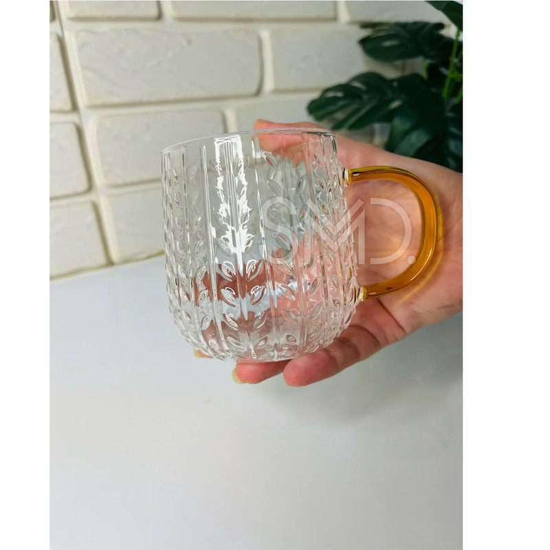 لیوان مدل درختی دسته رنگی کد 870