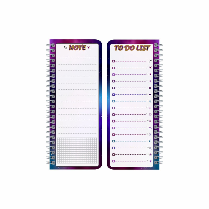 دفتر برنامه ریزی مدل تو دو لیست فانتزی کد 02