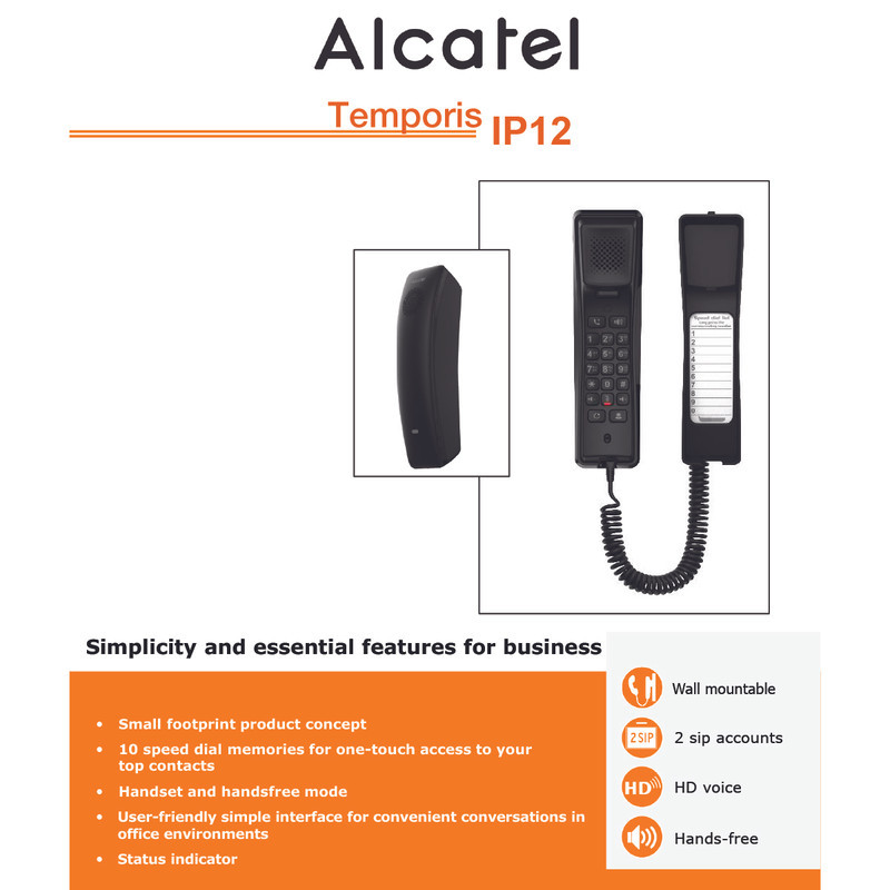 تلفن تحت شبکه آلکاتل مدل IP12