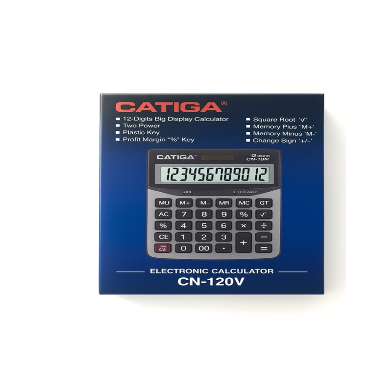 ماشین حساب کاتیگا مدل CN-120V