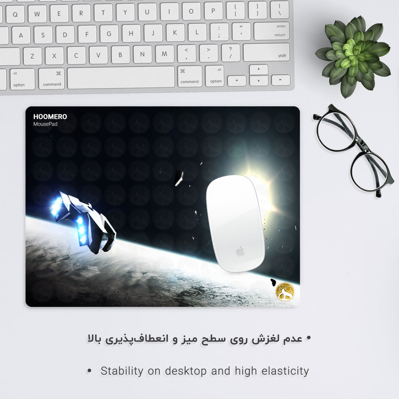 ماوس پد هومرو مدل A7412 طرح Interstellar