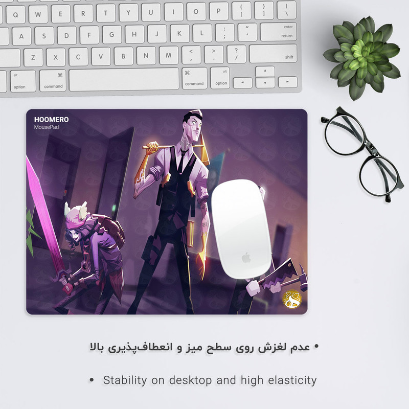 ماوس پد هومرو مدل A4144 طرح بازی Fortnite