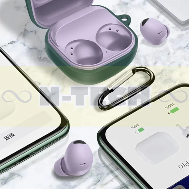 کاور انتک مدل Silicone Case مناسب برای کیس هدفون بی سیم سامسونگ Galaxy Buds FE