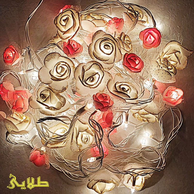 ریسه ال ای دی طرح گل کد 114 طول 6 متر