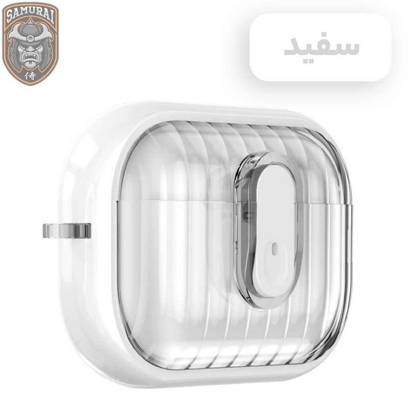 کاور سامورایی مدل Quad-40 مناسب برای کیس هدفون اپل Airpods 4  4 Pro