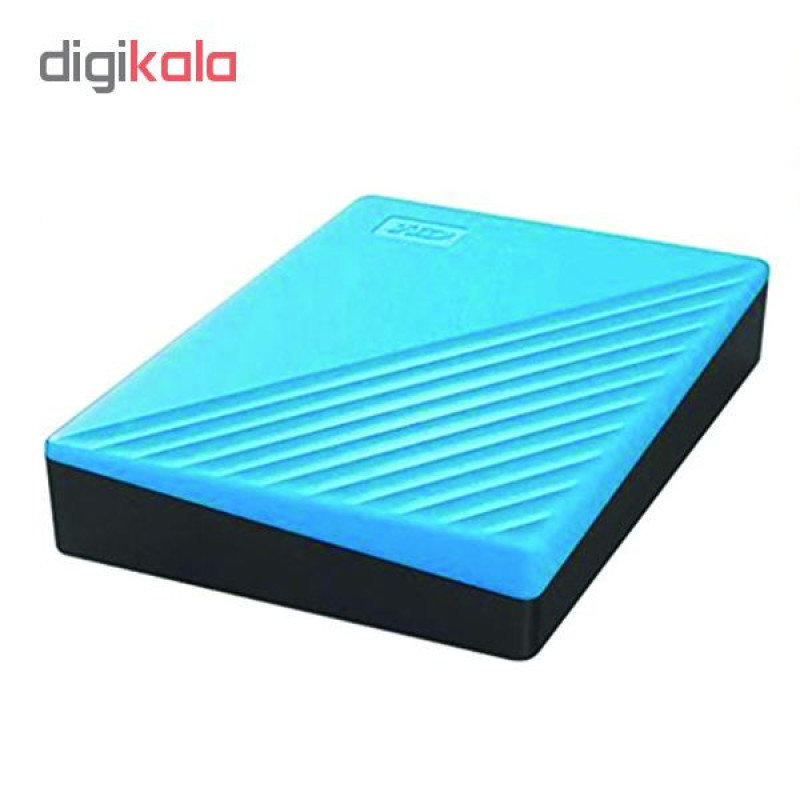 هارد اکسترنال وسترن دیجیتال مدل My Passport ظرفیت یک ترابایت دارای رابط USB Type-A 3.2