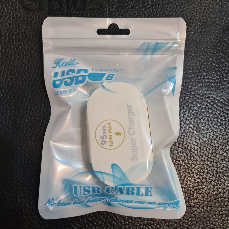 کابل تبدیل USB به USB-C توربو مدل سوپر فست طول 1 متر