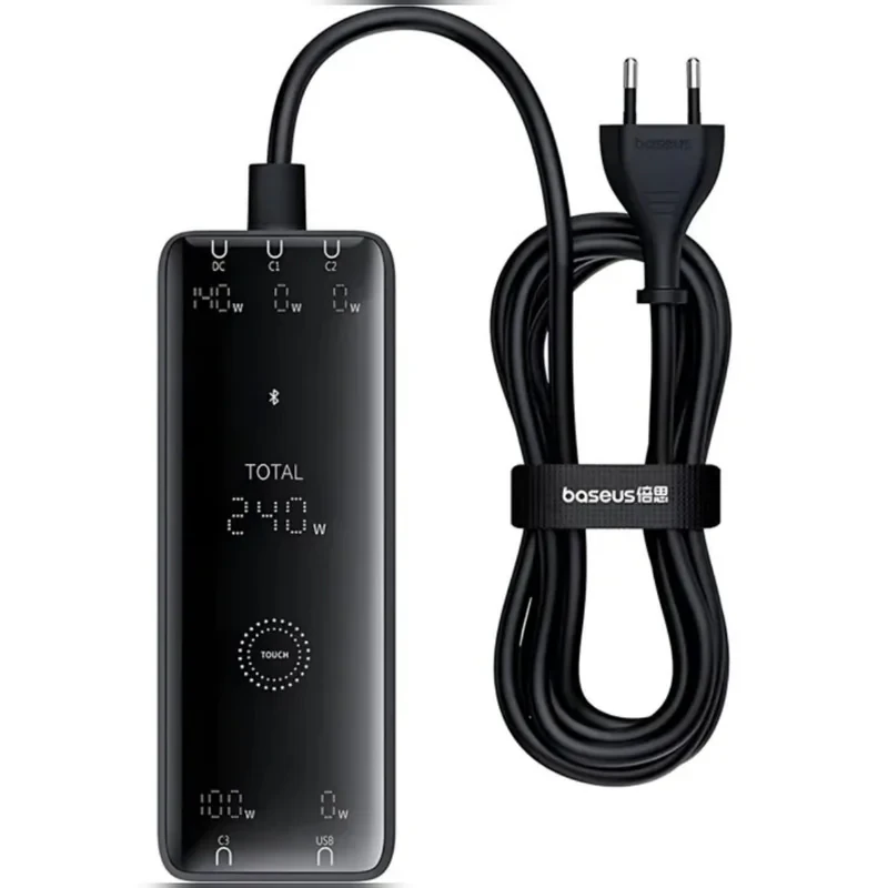 شارژر دیواری 240 وات بیسوس مدل Ultra Fast 240W