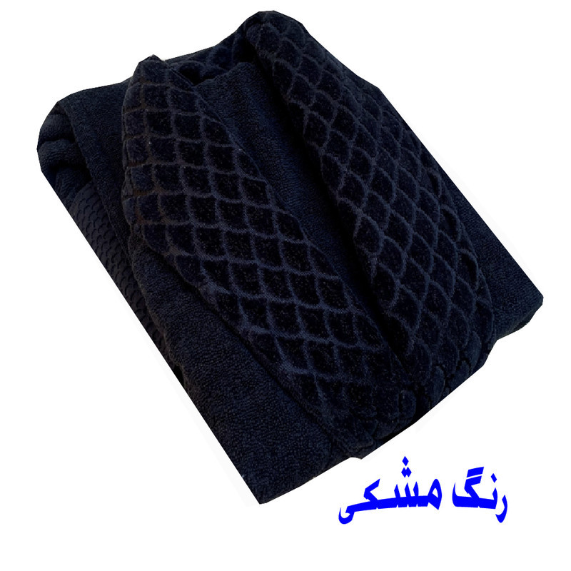 حوله پالتویی هنرمند مدل پولکی سایز 125 سانتی متر