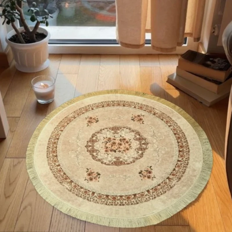 پادری مدل دایره طرح فانتزی کد 303 سایز 80×80 سانتی متر