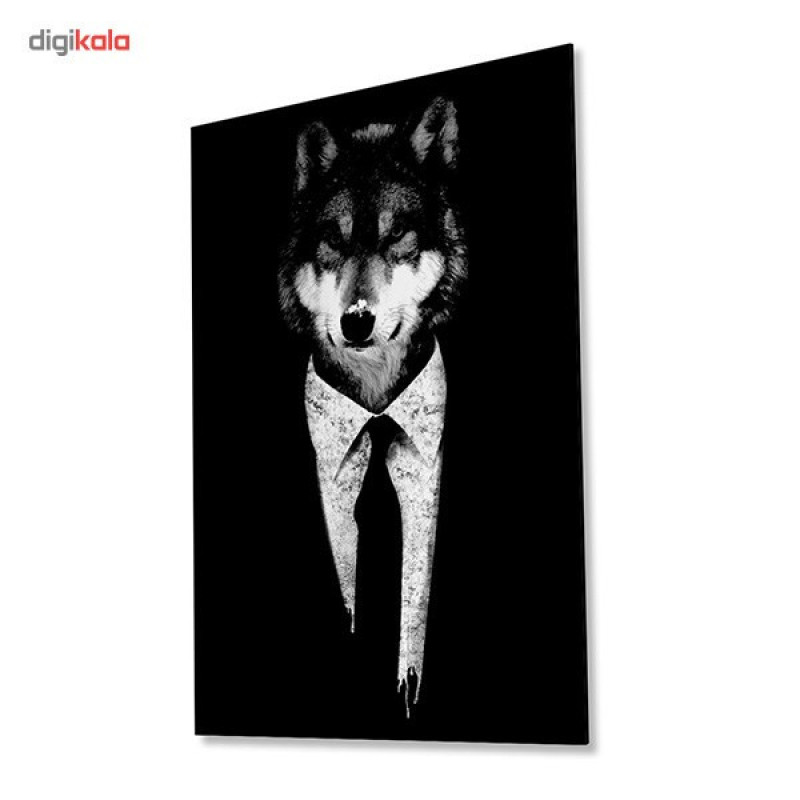 تابلوی ونسونی طرح Mr Wolf سایز 50x70