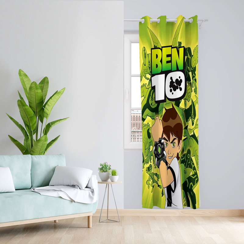 پرده مدل بنتن مخمل پانچی کد 4386 سایز 140x200 سانتی متر