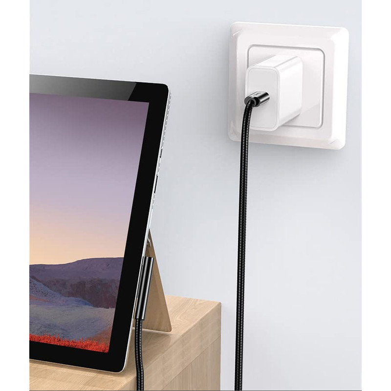 کابل تبدیل USb-c به surface نیهاتا مدل srf-49 طول 1.5 متر