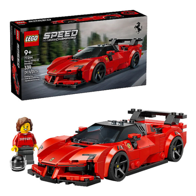 لگو 339 تکه سری Speed Champions مدل Ferrari SF90 XX Stradale Sports Car کد 77254